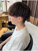 メンズマッシュ 波巻きパーマ  ツイストスパイラル メンズカット