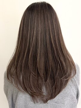 ネイロ バイ ジルブラン 葛西(NeiRo by JIL BLAN) ハイライト白髪ぼかしダブルカラーインナーカラーショートボブ