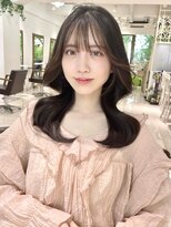 フォルテ ギンザ(FORTE GINZA)&nbsp;ニュアンスカラーグレーベージュレイヤーカットオリーブベージュ