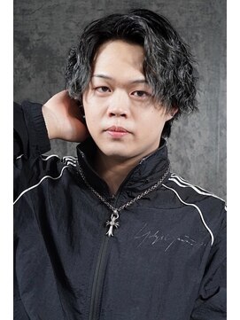 ヒロギンザバーバーショップ 神楽坂店(HIRO GINZA BARBER SHOP) ツイスパセンターパートウルフ