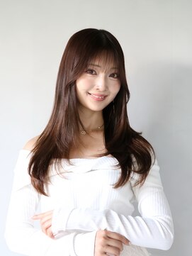 リアン バイ キートス(Lien by kiitos) 顔まわり/レイヤー/似合わせ/天使の羽バング/フェザーバング