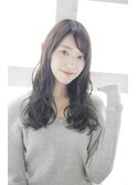 グレージュ/ブリーチなしグレージュ/ミックス巻き[横浜]