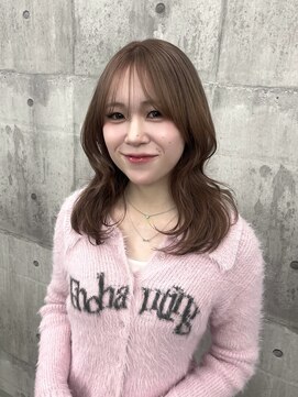 モニカ 栄店(MONIQA) 透明感ブラウンカラー