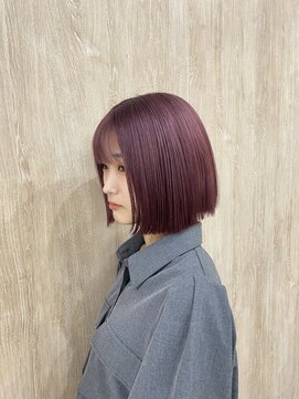 ミリ 奈良店(mm) ばっさりボブスタイル