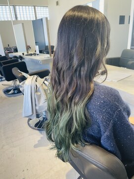 エイトサカエ 栄店(EIGHT sakae) 裾カラー/オリーブ