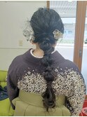 卒業式袴着付け＆ヘアメイク
