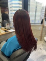 リーオオサカ(Lee Osaka) レイヤー×ワインレッド×東芽生