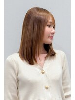 ノノリリ(NONORIRI)&nbsp;20代30代40代大人可愛い艶カラー縮毛矯正ストレート