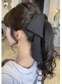 ポニーテール　　5月
