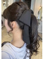 オッジ ヘアー 深谷店(Oggi Hair) ポニーテール　　5月