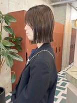 ノエ(noe)&nbsp;ホワイトグレージュ/デジタルパーマ/チェリーブラウン/栄h73