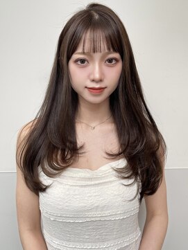 パルス ギンザ(PULSE ginza) ロングレイヤーカット内巻き顔まわりレイヤーカット