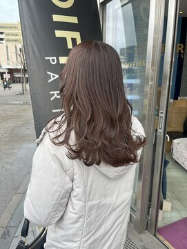 コワファースト 大分(COIFF1RST) ブリーチなし!ミルクティーベージュ