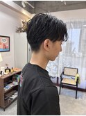 【Look at】20代30代40代ニュアンスパーマメンズショート