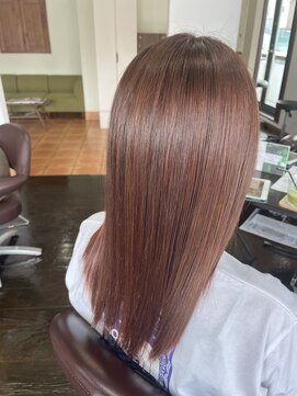 ラリュエル 江曽島店(La Ruelle.) ブリーチ無しでカラー