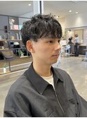 ゆるめシャドウパーマ