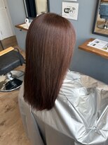 レアレア ヘアアンドライフ(LeaLea)&nbsp;着物ヘア/大人ガーリー/ダークアッシュ/似合わせカット/伊丹