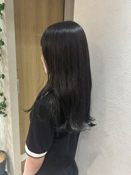 ニカ ボーテ(Nika beaute) 顔周りカット小顔似合わせカット アッシュブラウン