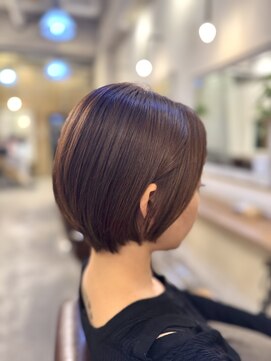 アンドヘアー 西葛西(&-HAIR) ブリーチを使わない明るい白髪ぼかし　40代50代　西葛西白髪染め