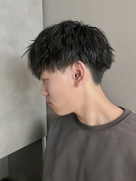 シエル バイ ケンジ 登戸 生田(CIEL by KENJE) ツイストスパイラル刈り上げマッシュ秋冬トレンドヘア