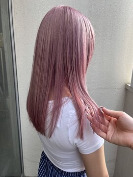 ジェスター(JESTER) 〈atsuno〉色落ちブロンドピンク