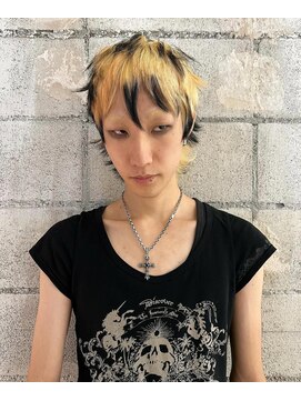 ハコ プラス(HACO+) 【Haco+】Rena_メッシュカラー_ブリーチ