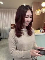 キーチェ 梅田中崎町(keych)&nbsp;レイヤーカット/ウェットヘア/デザインカラー[梅田駅/中崎町駅]