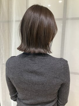 リュミエ ドゥ マッシュ(Lumier de mashu) ミニボブ/グレーブラウン【大阪/梅田/茶屋町/中崎町】