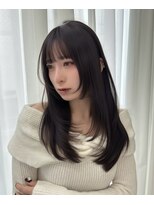 天神美容室&nbsp;海外レイヤーカットハッシュカット