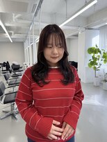 ビジョン オールヘアー(VISION:ALL HAIR)&nbsp;ラベンダーブラウン×ウェーブ巻き