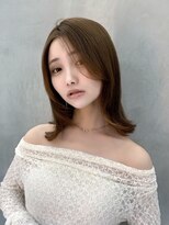 ロンドイディールバンダイ 新潟万代(Lond ideal)&nbsp;外ハネ×オリーブベージュ