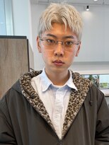ジュリエッタ(giulietta)&nbsp;ホワイトブロンド　メンズショート