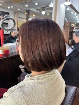 シャンプーボーイアネックス(SHAMPOO BOY Annex) 大人可愛いボブ20代30代40代セミロング◎長崎/佐世保