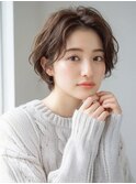 似合わせカット20代30代40代50代ショートボブナチュラルパーマ
