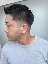 アルフレッド 瑞穂店(alfRed)&nbsp;大人の男のアップバングショート 30代 40代