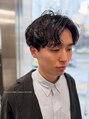 エッセンザ 梅田(ESSENZA) 緩めメンズシャドウパーマ