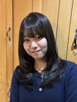 ブロッサム 池袋店(Blossom) イメチェン/ブリーチ無し/グレー/レイヤー/前髪/池袋/Rio