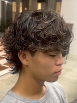 メンズサロン ノード 栄(men’s salon NODE)&nbsp;清潔感シャドウパーママッシュ栄レイヤー