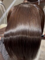 ミレヘアー 越谷(Mire hair) 【20代30代女子に大人気】まろやかブラウン×極上シルク艶髪