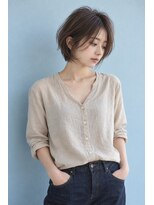 ライクバイコトナ 越谷(RIKE by kotona)&nbsp;レイヤーボブ髪型20代30代40代50代前髪あり前髪なし面長丸顔越谷