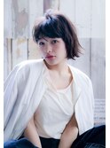 ACE LA フリンジボブ×アッシュブラック