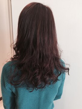 テーターテート 白子店(tete-a-tete) ダークピンク 大人カラー ボリュームカール