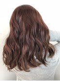 大人気☆外国人風 艶髪ロングヘアー◎イルミナカラーコーラル