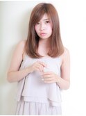 外国人風ナチュラルロング