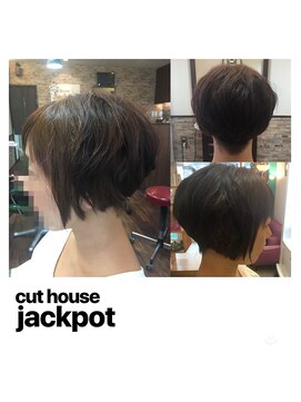 カットハウスジャックポット(Cut House Jackpot) 刈り上げショートボブ