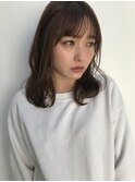 【Unami】 大人気!シースルーバングミディアム 島田梨沙