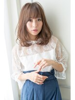 ヘアメーク ヴォリオ(hair make Voglio) モテふわセミディスタイル