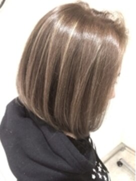 シエル 那覇店(CIEL) ３Ｄハイライトカラー★プラチナベージュ