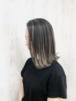 ラッズプラスエイチ(Lads+h)&nbsp;【Lads+h 】バレイヤージュ×フェザーロブ