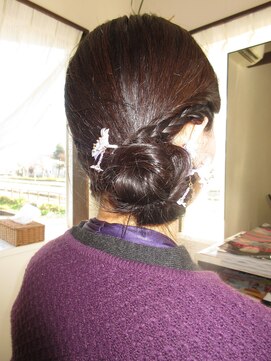 コア フィール ア デイ(COIFFURE A DAY) 【M3D見附今町】結婚式ヘアセット